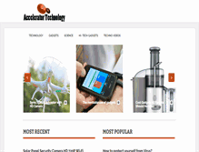 Tablet Screenshot of acceleratortechnology.com
